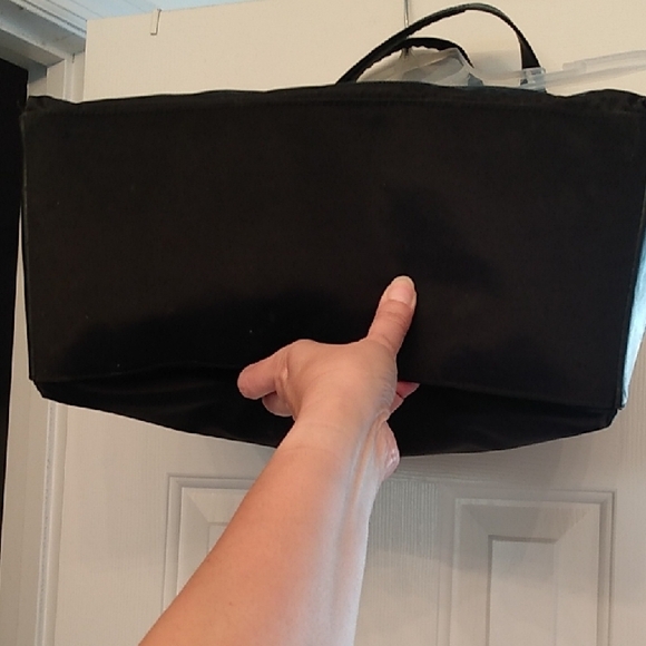 TUMI Black Cargo Ballistic Nylon Bag Carryall Tote Purse - Picture 12 of 17